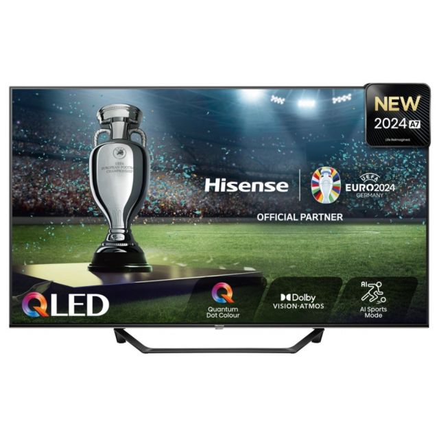 Hisense 50A79NQ tv 127 cm (50") 4K Ultra HD Smart TV Wifi Grijs