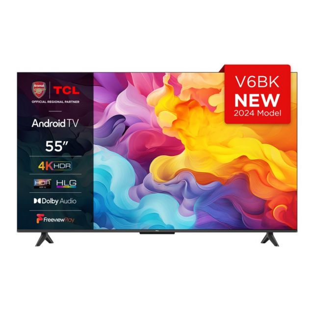 TV TCL 55V6B 55inch 4K Micro DIMMING TV Wi-Fi Chromecast