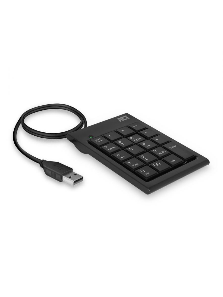 absorptie noot Nodig uit ACT AC5480 numeriek toetsenbord Universeel USB Zwart